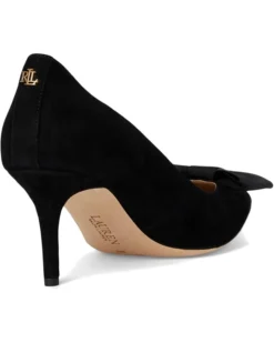 Lauren Ralph Lauren Lanette Bow-Trim Suede Pumps | Heels -Lauren Ralph Store 51GqYr2BoLL. AC SR736920