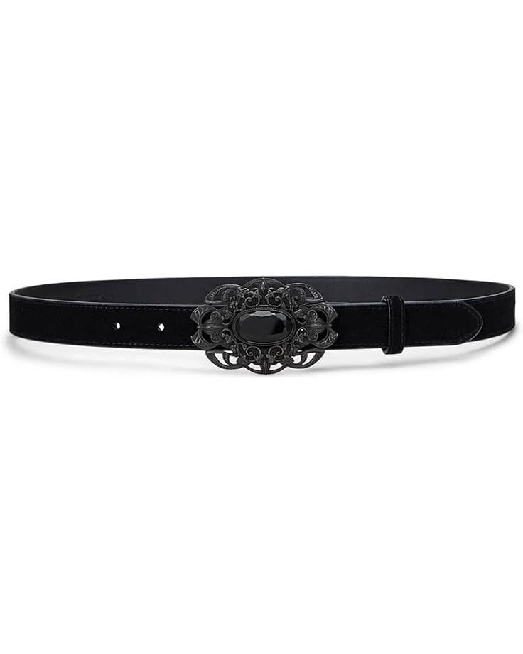 Lauren Ralph Lauren Stone-Buckle Suede Skinny Belt | Belts 1 Lauren Ralph Lauren Stone-Buckle Suede Skinny Belt | Belts