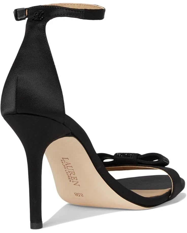 Lauren Ralph Lauren Allie Bow-Trim Satin Sandals | Heels 5 Lauren Ralph Lauren Allie Bow-Trim Satin Sandals | Heels - Image 5