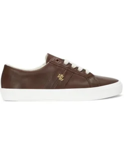 Lauren Ralph Lauren Janson II Burnished Leather Sneakers | Sneakers & Athletic Shoes -Lauren Ralph Store 51RgUmUREGL. AC SR736920
