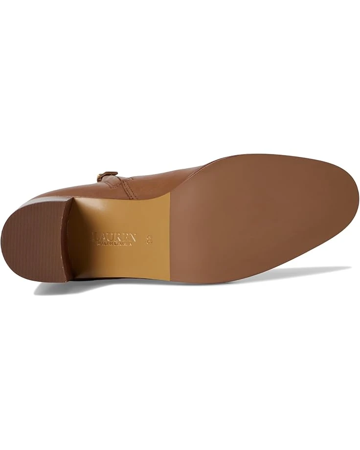 Lauren Ralph Lauren Cassie Burnished Leather Bootie | Boots 3 Lauren Ralph Lauren Cassie Burnished Leather Bootie | Boots - Image 3