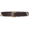 Lauren Ralph Lauren Haircalf & Leather Belt | Belts
