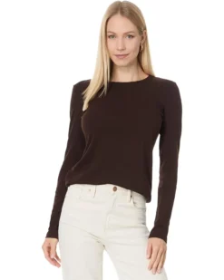 Lauren Ralph Lauren Cotton-Blend Long-Sleeve Top | Shirts & Tops -Lauren Ralph Store 610CqtDkXQL. AC SR736920