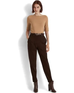 Lauren Ralph Lauren Stretch Cotton Boat Neck Tee | Shirts & Tops -Lauren Ralph Store 6113CZpROL. AC SR736920