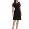 Lauren Ralph Lauren Lace-Trim Georgette Cocktail Dress | Dresses