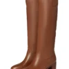 Lauren Ralph Lauren Carla Burnished Leather Tall Boots