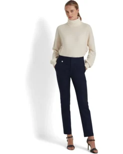 Lauren Ralph Lauren Stretch Cotton Blend Pants -Lauren Ralph Store 615NXolNpL. AC SR736920