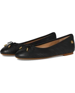 Lauren Ralph Lauren Jayna Stitched Leather Flat | Flats