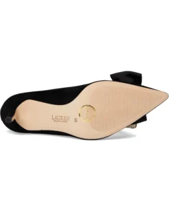 Lauren Ralph Lauren Lanette Bow-Trim Suede Pumps | Heels -Lauren Ralph Store 616XlqlCw0L. AC SR736920