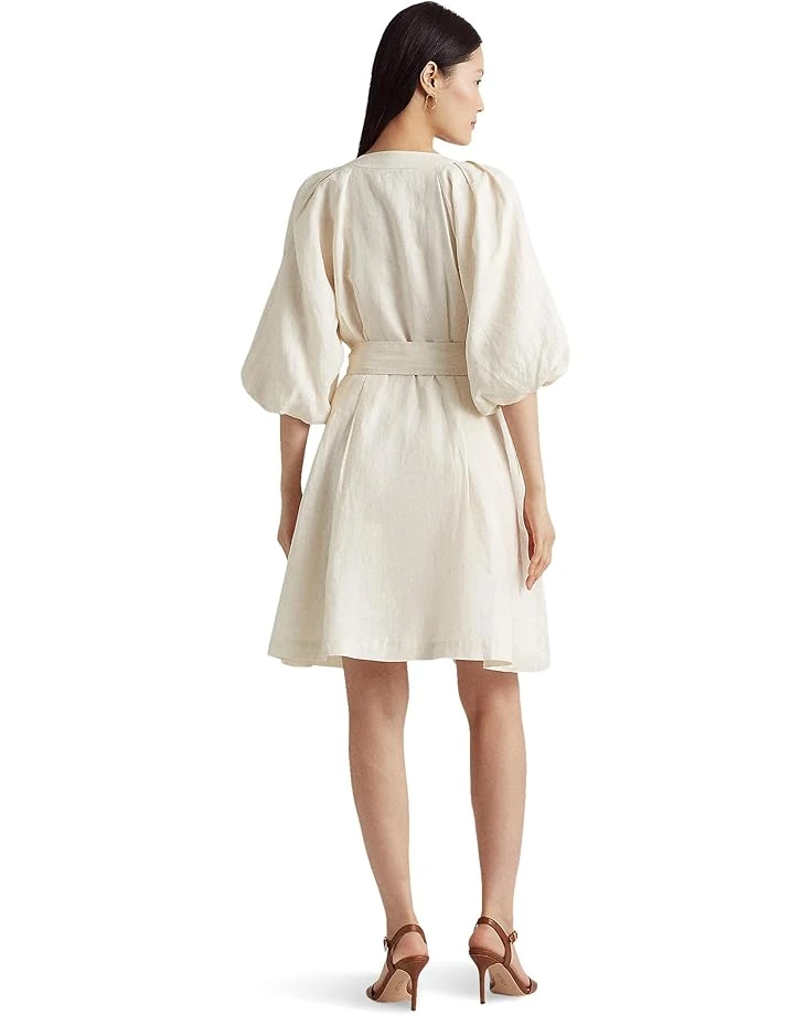 Lauren Ralph Lauren Belted Linen Bubble-Sleeve Dress | Dresses 2 Lauren Ralph Lauren Belted Linen Bubble-Sleeve Dress | Dresses - Image 2