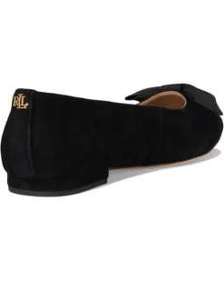 Lauren Ralph Lauren Londyn Bow-Trim Suede Ballet Flat | Flats -Lauren Ralph Store 61DVkQDc1kL. AC SR736920