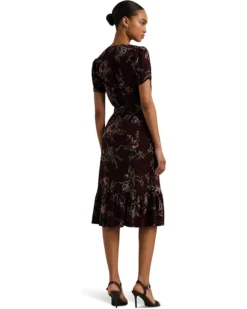 Lauren Ralph Lauren Floral Jersey Surplice Puff-Sleeve Dress | Dresses -Lauren Ralph Store 61ELvbEU3CL. AC SR736920