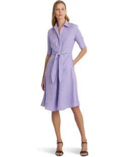 Lauren Ralph Lauren Petite Tie-Front Linen Shirtdress | Dresses -Lauren Ralph Store 61Gbr n1bAL. AC SR736920