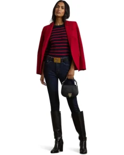 Lauren Ralph Lauren Striped Cotton-Blend Sweater | Hoodies & Sweatshirts -Lauren Ralph Store 61I27I vl7L. AC SR736920