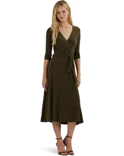Lauren Ralph Lauren Surplice Jersey Dress | Dresses