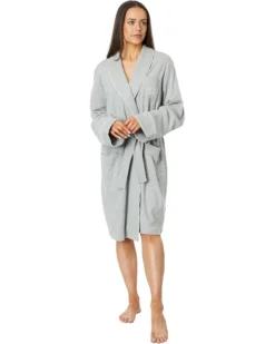 Lauren Ralph Lauren Essentials Quilted Collar and Cuff Robe | Sleepwear