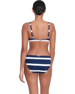 Lauren Ralph Lauren Mariner Stripe Ring Over the Shoulder Top | Swimwear -Lauren Ralph Store 61J8BxQNwuL. AC SR736920