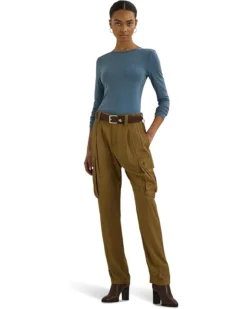 Lauren Ralph Lauren Cotton-Blend Long-Sleeve Top | Shirts & Tops -Lauren Ralph Store 61JH7pQk 3L. AC SR736920