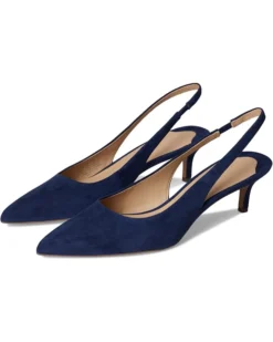 Lauren Ralph Lauren Lolah Ii Suede Slingback Pumps | Heels