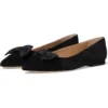 Lauren Ralph Lauren Londyn Bow-Trim Suede Ballet Flat | Flats