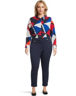 Lauren Ralph Lauren Plus Size Classic Fit Print Crepe Shirt | Shirts & Tops -Lauren Ralph Store 61LLgYQ538L. AC SR736920