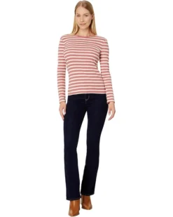 Lauren Ralph Lauren Striped Cotton Long-Sleeve Tee | Shirts & Tops -Lauren Ralph Store 61M3Esi1noL. AC SR736920