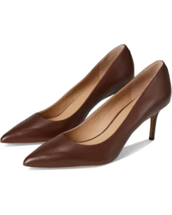 Lauren Ralph Lauren Lanette Burnished Leather Pumps | Heels