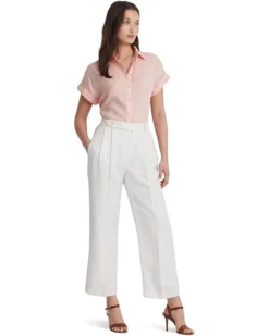 Lauren Ralph Lauren Petite Linen Short-Sleeve Shirt | Shirts & Tops -Lauren Ralph Store 61Nk69POjgL. AC SR736920