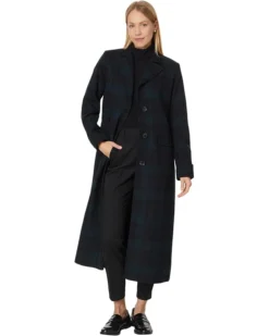 Lauren Ralph Lauren Wool Sb Maxi Reefer 48" | Coats & Outerwear