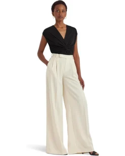 Lauren Ralph Lauren Twist-Front Jersey Cap-Sleeve Tee | Shirts & Tops -Lauren Ralph Store 61QAWDlDHeL. AC SR736920