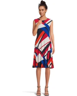 Lauren Ralph Lauren Print Stretch Jersey Dress | Dresses