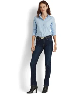 Lauren Ralph Lauren Long Sleeve Button Front Shirt | Shirts & Tops -Lauren Ralph Store 61R6PTnbPnL. AC SR736920
