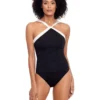 Lauren Ralph Lauren Bel Air High Neck One-Piece | Swimwear