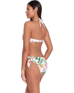 Lauren Ralph Lauren Watercolor Tropical Floral Tie Front Halter Bikini Top | Shirts & Tops -Lauren Ralph Store 61SkhiDPZ6L. AC SR736920