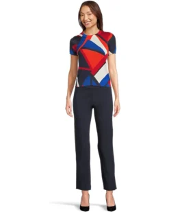 Lauren Ralph Lauren Print Cotton-blend Short-sleeve Sweater | Sweaters -Lauren Ralph Store 61TTDvJUM5L. AC SR736920