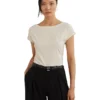 Lauren Ralph Lauren Embroidered Jersey Tee | Shirts & Tops
