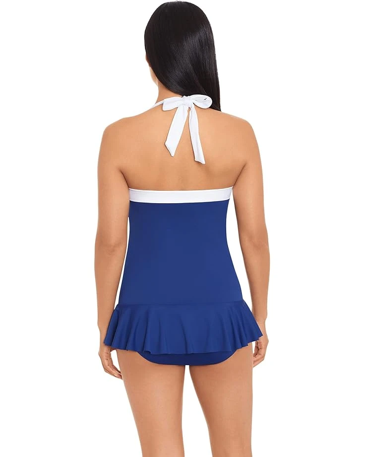 Lauren Ralph Lauren Bel Air Skirted Bandeau One-Piece | Swimwear 2 Lauren Ralph Lauren Bel Air Skirted Bandeau One-Piece | Swimwear - Image 2