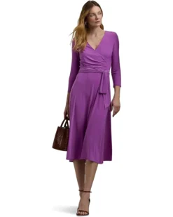 Lauren Ralph Lauren Surplice Jersey Dress | Dresses