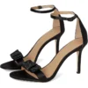 Lauren Ralph Lauren Allie Bow-Trim Satin Sandals | Heels