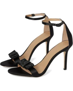 Lauren Ralph Lauren Allie Bow-Trim Satin Sandals | Heels