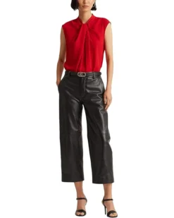 Lauren Ralph Lauren Georgette Short Sleeve Blouse | Shirts & Tops -Lauren Ralph Store 61XPgewee2L. AC SR736920