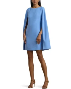 Lauren Ralph Lauren Cape Georgette Cocktail Dress | Dresses -Lauren Ralph Store 61Xe nZdlYL. AC SR736920