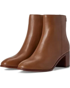 Lauren Ralph Lauren Cassie Burnished Leather Bootie | Boots