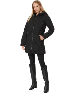 Lauren Ralph Lauren Stretch Diamond 3/4 | Coats & Outerwear -Lauren Ralph Store 61YPiAQYFL. AC SR736920
