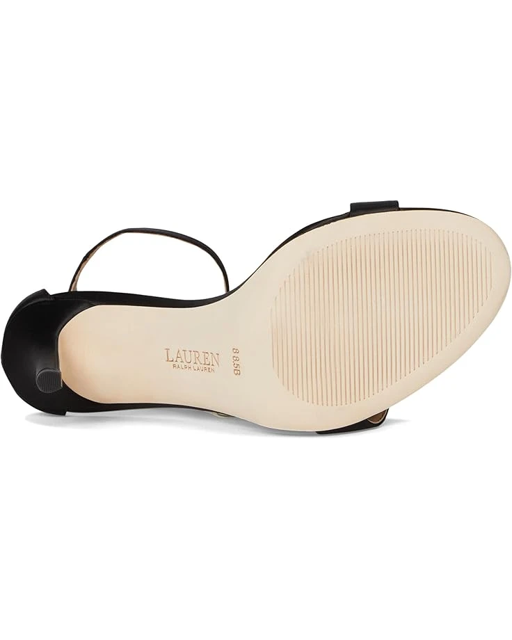 Lauren Ralph Lauren Allie Bow-Trim Satin Sandals | Heels 3 Lauren Ralph Lauren Allie Bow-Trim Satin Sandals | Heels - Image 3