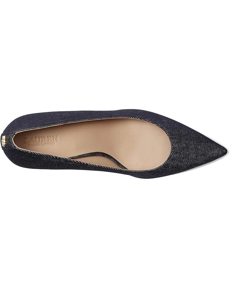 Lauren Ralph Lauren Lanette Denim Pumps | Heels 2 Lauren Ralph Lauren Lanette Denim Pumps | Heels - Image 2