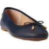 Lauren Ralph Lauren Jayna Nappa Leather Flat | Flats