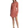 Lauren Ralph Lauren Stretch-Cotton Blend Wrap Shirtdress | Dresses