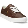 Lauren Ralph Lauren Janson II Burnished Leather Sneakers | Sneakers & Athletic Shoes