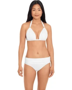 Lauren Ralph Lauren Beach Club Solids Molded Cup Halter Top | Swimwear -Lauren Ralph Store 61keVEUw NL. AC SR736920